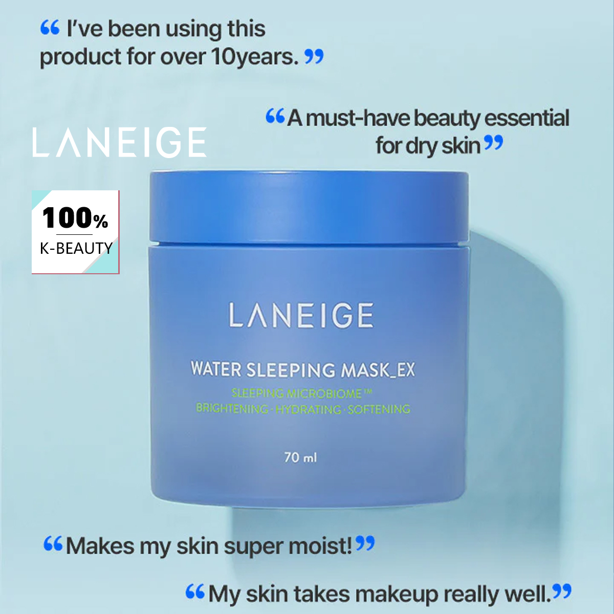 Luxury Skincare In Korea - LANEIGE Water Sleeping Mask 70 мл,
