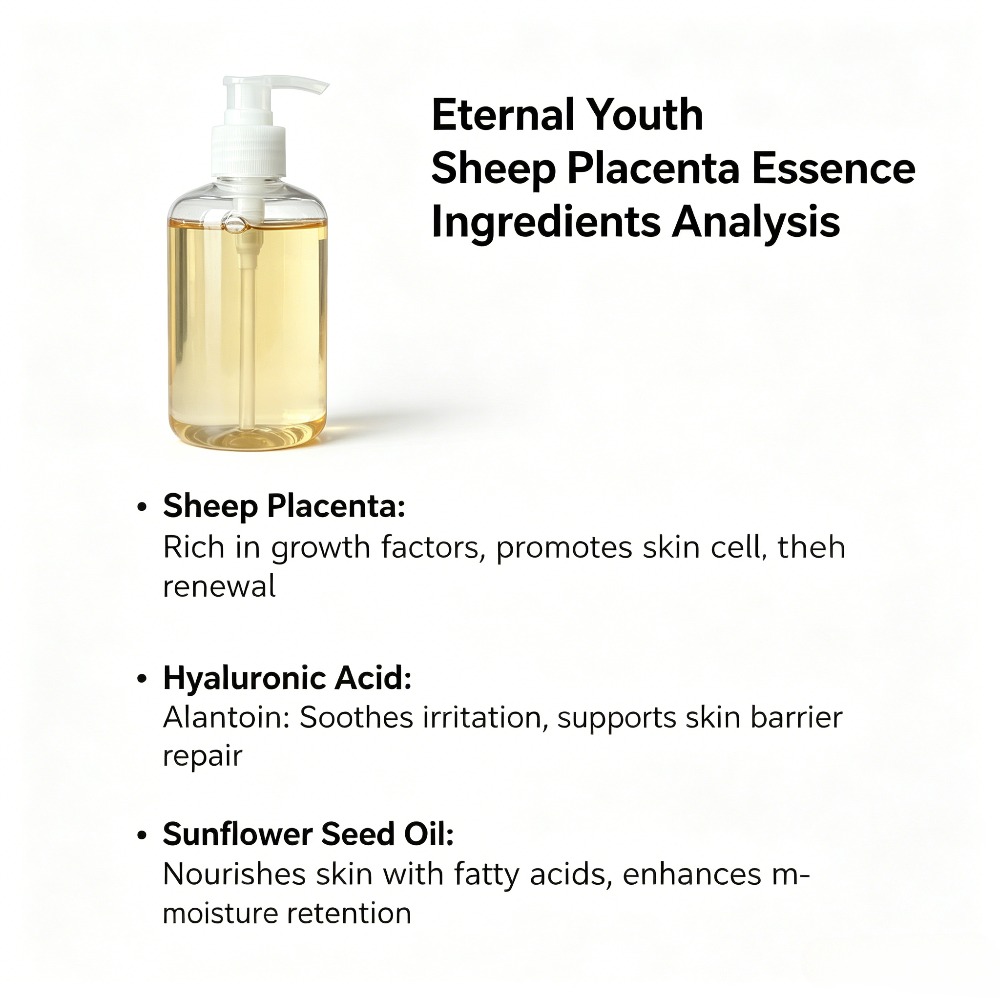 Жидкая сыворотка с экстрактом  – обзор и цена Placenta Extract Serum