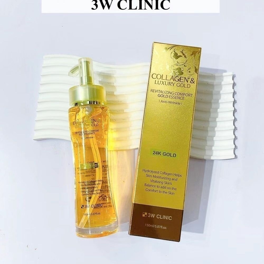 3WCLINIC Collagen & Luxury Gol – обзор и цена Luxury Skincare In Korea